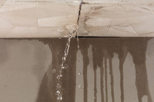 Professional Flood Damage Cleanup technician working in Hammondsville, OH